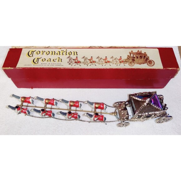 Lesney Other - 1953 QUEEN ELIZABETH II CORONATION COACH - Moko Lesney-DIECAST
